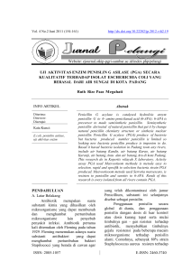 ISSN - E-Journal STKIP PGRI Sumbar