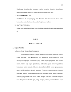 Hasil yang ditemukan dari lapangan tersebut kemudian dianalisis