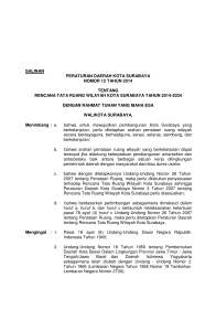 salinan peraturan daerah kota surabaya nomor 12 tahun 2014