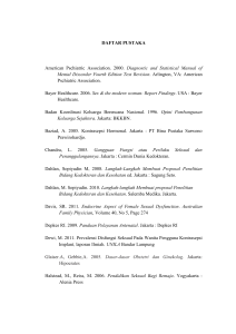 DAFTAR PUSTAKA American Pschiatric Association. 2000