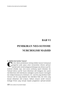 neo-sufisme - (STIT) Muhammadiyah Kendal