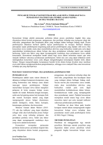 30 Jurnal Pendidikan Sains Universitas Muhammadiyah
