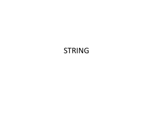 STRING