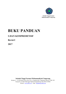 buku panduan - STF Muhammadiyah Tangerang
