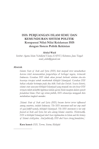 ISIS - E-Journal IAIN Tulungagung