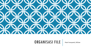 Organisasi file - Repository UNIKOM