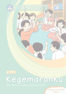 Buku Tematik Terpadu Kurikulum 2013