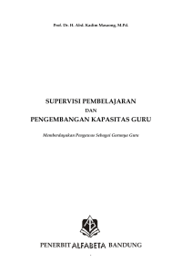 supervisi pembelajaran pengembangan