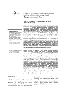 Lycopersicum esculentum - prodi biosain program pascasarjana