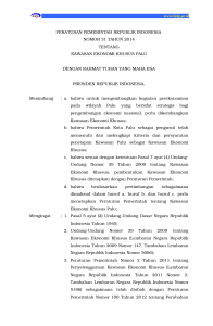 Peraturan Pemerintah Republik Indonesia Nomor 31 Tahun
