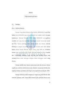 BAB II TINJAUAN PUSTAKA 2.1. Remaja 2.1.1. Definisi Remaja