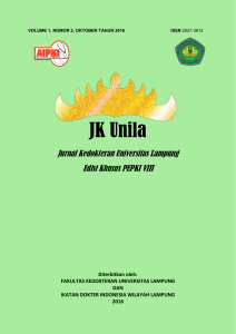 JK Unila - ePrints Sriwijaya University