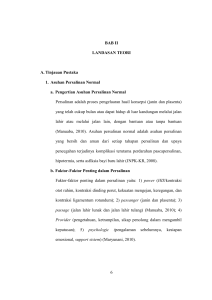 6 BAB II LANDASAN TEORI A. Tinjauan Pustaka 1. Asuhan