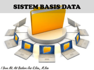 sistem basis data - Brigida Arie Minartiningtyas