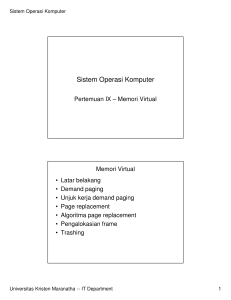 Sistem Operasi Komputer