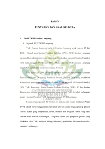 bab iv penyajian dan analisis data