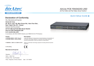 AirLive POE-FSH2422G-250