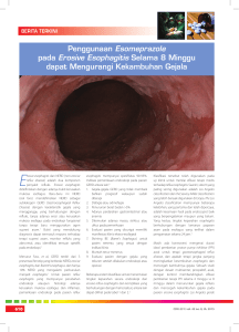 Penggunaan Esomeprazole pada Erosive Esophagitis Selama 8