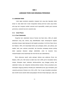 BAB 2 LANDASAN TEORI DAN KERANGKA PEMIKIRAN