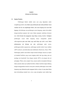 5 BAB II TINJAUAN PUSTAKA 2.1 Kajian Pustaka