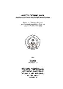 konsep pembinaan moral