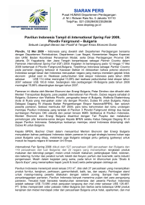 memorandum - Kementerian Perdagangan Republik Indonesia