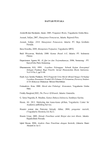 DAFTAR PUSTAKA Amirullh dan Hardjanto, Imam. 2005. Pengantar