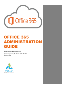 Office 365 Admin Guide