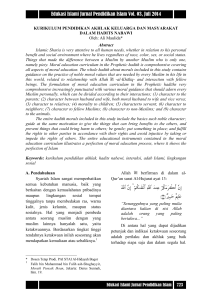 Edukasi Islami Jurnal Pendidikan Islam Vol. 03, Juli 2014