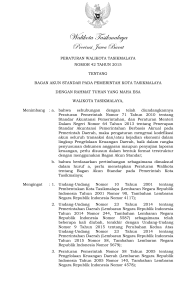 42. bagan akun standar pada pemerintah kota tasikmalaya