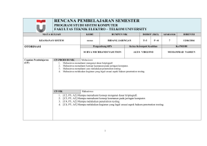 rencana pembelajaran semester - Surya Michrandi Nasution, ST., MT.