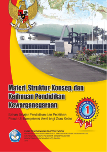 Mdul 1 PKn-Materi, Struktur PKn-Revisi Final