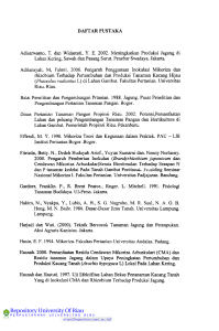 DAFTAR PUSTAKA Adisarwanto, T. dan Widastuti