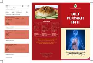 diet penyakit hati - Kementerian Kesehatan