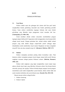 BAB II TINJAUAN PUSTAKA 2.1 Teori Dasar Osilator adalah suatu