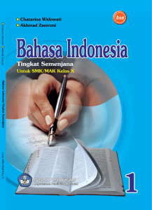Bahasa Indonesia 1 SMK Kelas 10 Chatarina