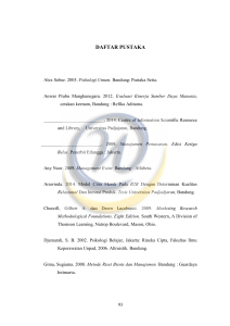 daftar pustaka - Widyatama Repository