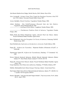 DAFTAR PUSTAKA Abu Husain Muslim bin al Hajjaj, Shahih Muslim