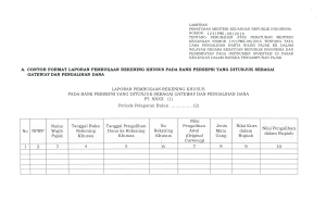 Nama No NPWP Wajib Pajak 1 2 3 LAPORAN