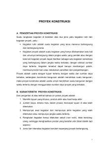 proyek konstruksi - Direktori File UPI