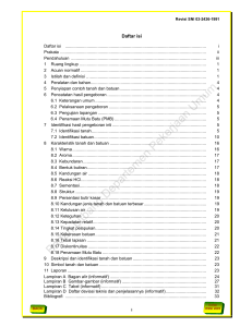 Daftar isi - Pusat Sumber Daya Geologi