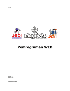 Pemrograman WEB