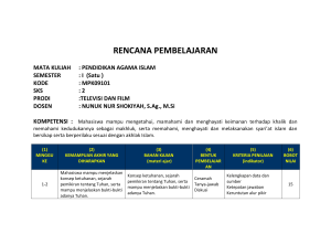 rencana pembelajaran - sipadu isi surakarta