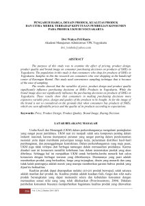 analisis faktor-faktor yang mempengaruhi kinerja