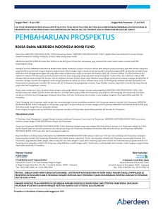 pembaharuan prospektus - Aberdeen Asset Management in Finland