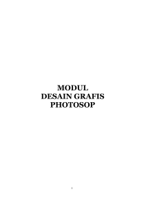 modul desain grafis photosop - repository stmik tasikmalaya