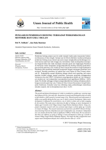 Unnes Journal of Public Health