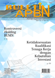 Kontroversi Holding BUMN Ketidaksesuaian Kualifikasi