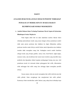 bab iv analisis hukum islam dan hukum positif terhadap pemalsuan