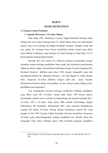 bab iv hasil penelitian - Repository UIN Sumatera Utara